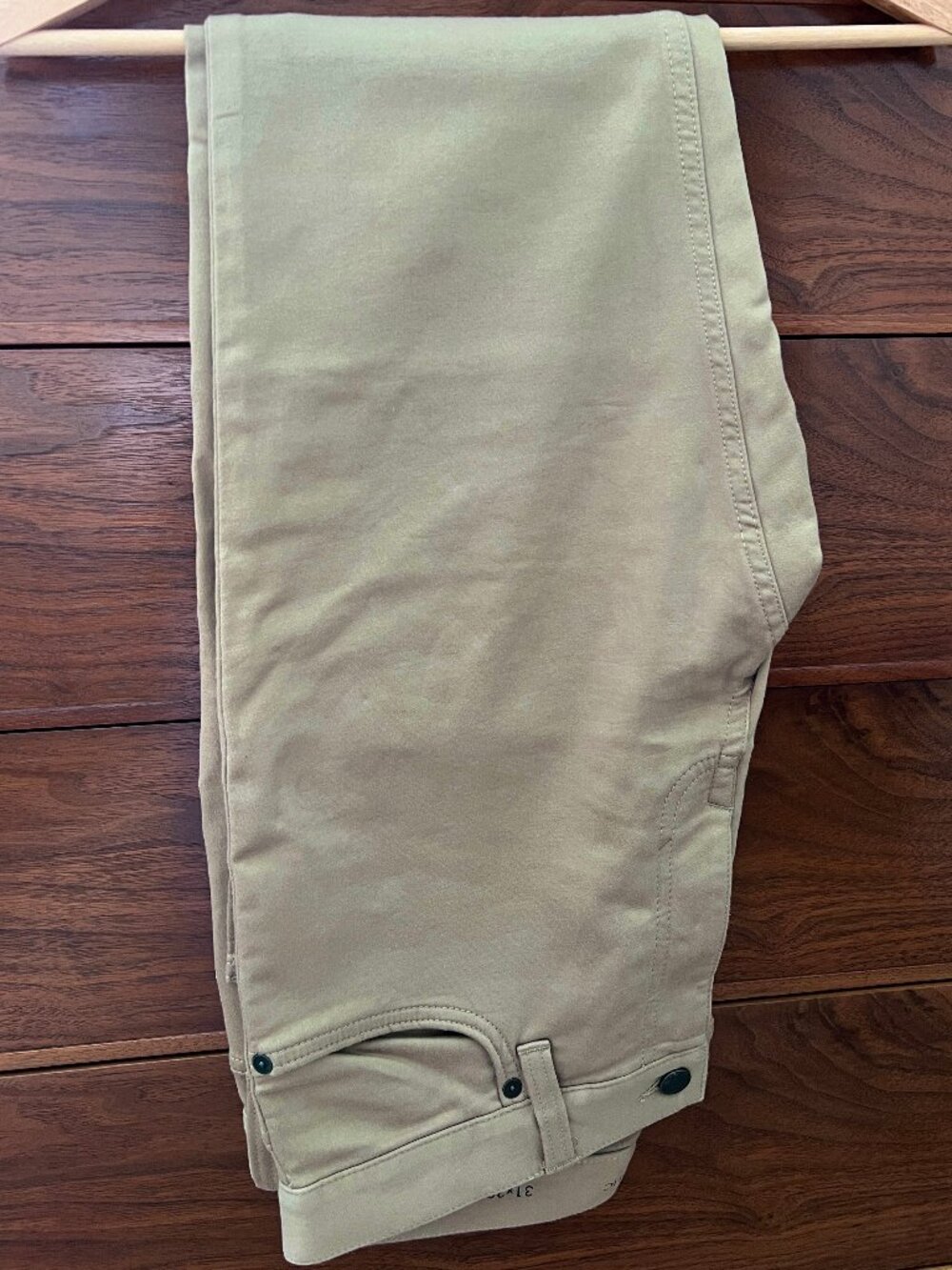 Banana Republic Traveler Jeans Mens 31x32 Tan Khaki Slim